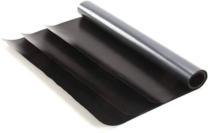 [7000416] Black wavy silicone belt - Antunes