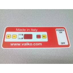 [1103V126] Serigrafia comandi - Valko