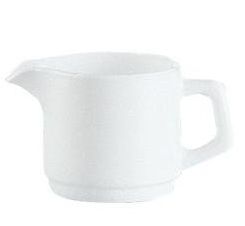 [51245-O] Jarreta de Leche Blanco de Vidrio Templado Restaurante, 7 cm (Outlet) - Arcoroc