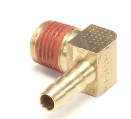 [FK105786] Ftg hose barb 1/4hx1/4 mpt 90deg brass Cleveland