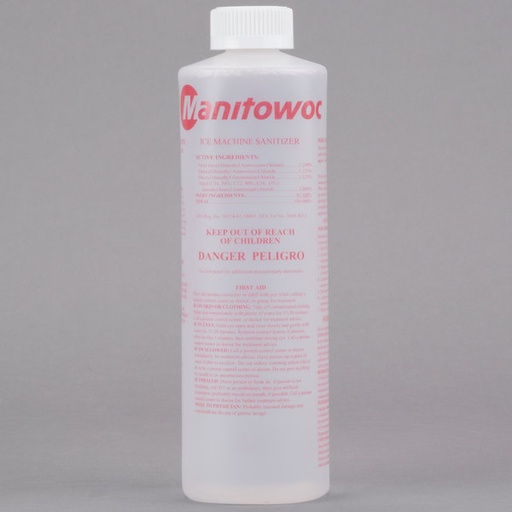 [000005164] Sanitizer hazardous lbls for intl shpmt - Manitowoc