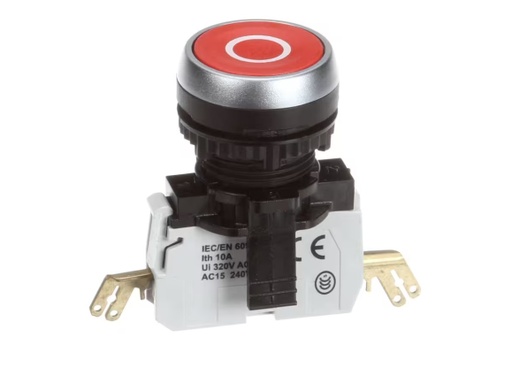 [500321] Conj. boton pulsador rojo - Robot Coupe