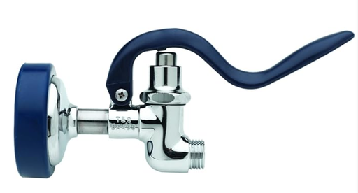 [EB-0107] Valvula de pulverizacion azul con cara de pulverizacion de alto caudal - T&S