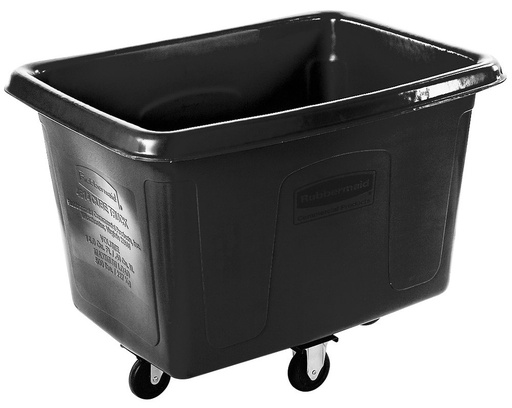 [FG461400BLA] Contenedor cúbico, capacidad 400Lts, color negro - Rubbermaid Local