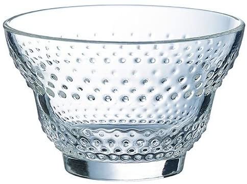 [L6687-O] Copa de Postre de Vidrio Templado Maeva Dot, 6.75 oz (Outlet) - Arcoroc