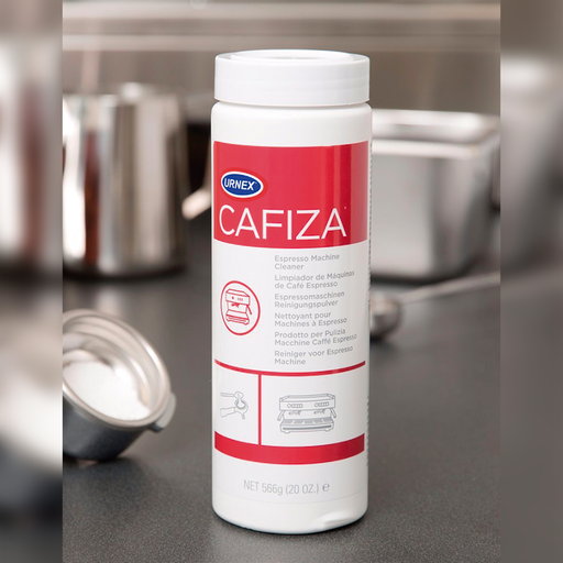 [12-ESP12-20] Polvo limpiador Espresso cafiza frasco de 20 oz - Urnex