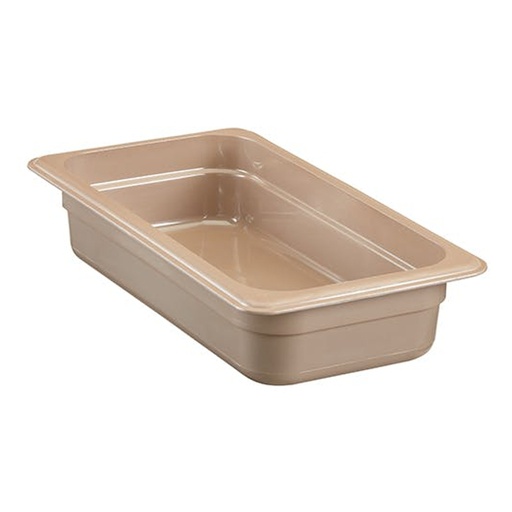 [32HP772-O] Recipiente GN 1/3 de 2" de profundidad para alta temperatura color arena (azafate) (Outlet) - Cambro
