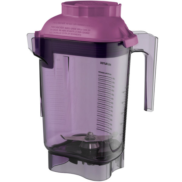 libertad Inferior Boda Vaso para licuadora, capacidad 48 oz/1.4 lt, incluye cuchilla y tapa, color  púrpura - Vitamix | Servicio Técnico