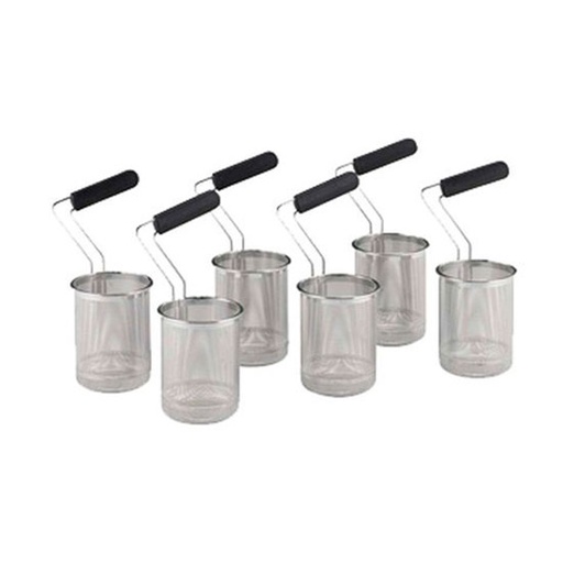 [927213] Set de 6 canastas redondas para cocción de pasta - Electrolux