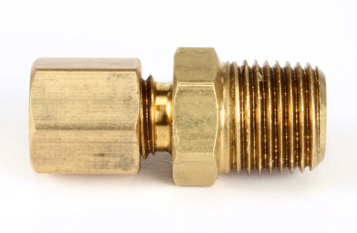 [8130340] Fitting adaptor 1/8" NPT x 1/8" tube brass - Frymaster