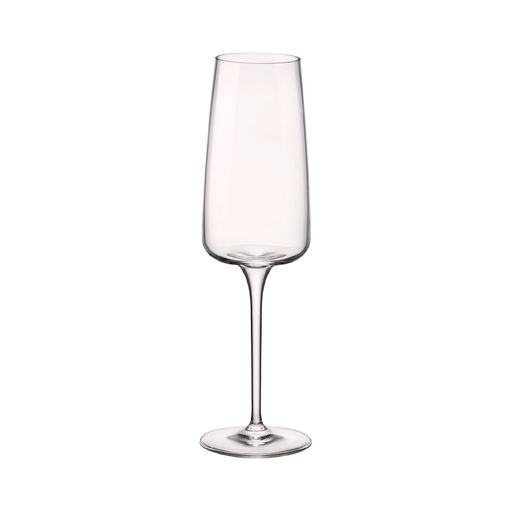 [365752GTM021462] Copa flauta Nexo 8 oz | 240 ml - Alt 22,5cm Dim 6,2 cm Tipo de Vidrio Star Glass - Bormioli Rocco
