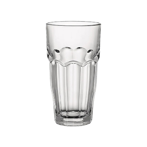 [418920BCM121990] Vaso Rock Bar Slim 12 1/2 oz | 369 ml - Alt 14,4cm Dim 7,7 cm Tipo de Vidrio Vidrio Templado - Bormioli Rocco