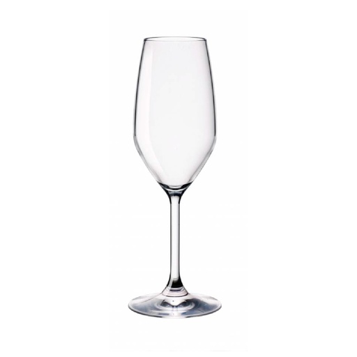 [196141CAC021990] Copa Restaurant flauta 8 oz | 240 ml - Alt 21,5cm Dim 7,5 cm Tipo de Vidrio Star Glass - Bormioli Rocco
